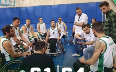 Παναθηναϊκός ΑμεΑ – Ηράκλειο 61-64: Ματς διαφήμιση το ιστορικό πρώτο εντός έδρας!