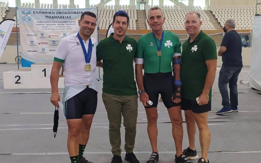 Πρωταθλητής Ελλάδας στην ποδηλασία πίστας ΑμεΑ ο ΠΑΟ!